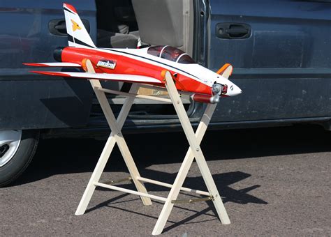 rc model airplane field stand